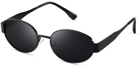 Sonnenbrille Damen-Polarisiert-Retro-Oval-Trendy-Sonnenbrillen-Classic | Herren-Ultraleicht,Geeignet FüR-fotografie-Geschenke für frauen