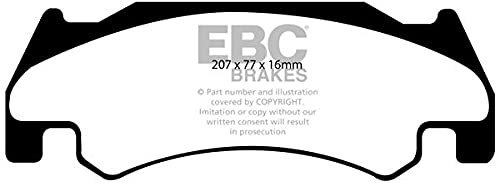 EBC Brakes DP41739R Yellow stuff Brake Pads