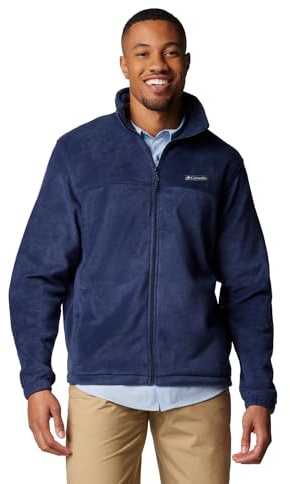 Columbia Men's Big and Tall Steens Mountain 2.0 Full Zip Fleece Jacket, Collegiate Navy, 3X