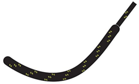 Regatta Great Outdoors Unisex Patterned Replacement Shoe/Boot Laces (150cm) (Black/Dark Spring)