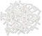 sourcing map 50Stk. Auto 3mm Innere Dia T-Stück Rohr Schlauch Steckverbinder Schraubung Weiß de