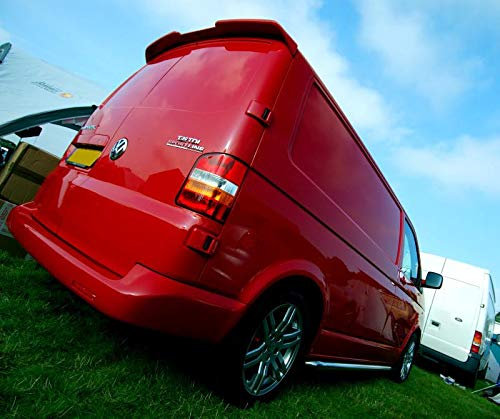 T5 Dachspoiler Sportline (2-Teilig) - Rot, Fiberglas, Oberseite, Neu, Ungrundiert, Unlackiert