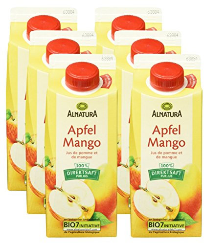 Alnatura Bio Apfel-Mango-Saft (6 x 750 ml)