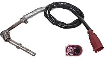 febi bilstein 100844 Abgastemperatursensor | Kompatibel mit: VW BEETLE, BEETLE Cabriolet, GOLF VI, GOLF VI Variant, JETTA III, JETTA IV