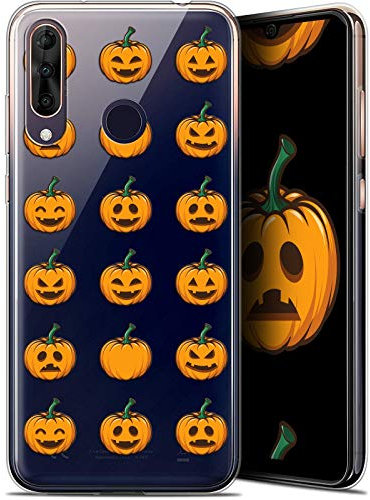 Carcasa para Wiko View 3 Pro, Ultra Fina Halloween Smiley Citrol
