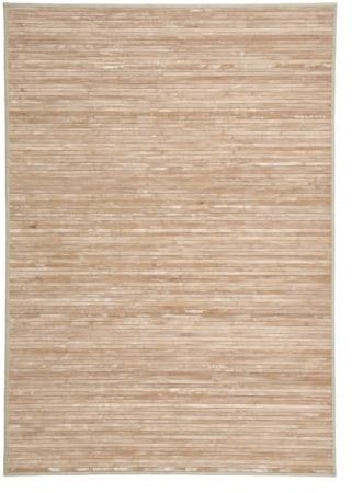 LOLAhome Tapis en Bambou antidérapant Anti-Taches résistant à l'humidité pour Salon, Chambre à Coucher, Cuisine, Salle de Bains, Couloir, Garage, Garage, 200 x 140 cm