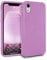 MyGadget Cover per iPhone XR - Custodia Protettiva in Silicone Morbido – Case TPU Flessibile - Ultra Protezione Antiurto & Antigraffio - Rosa Viola