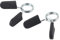 25mm Barbell Spring Collar Clips Dumbbell Spring Collar Clip Mancuerna Abrazadera De Bloqueo para Levantamiento De Pesas Placa De Barra De Peso Fitness 1 Par
