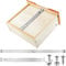 Moxweyeni Kit de Reparación de Cajones de Tocador, Soporte de Cajón de Basura de Cocina, Accesorios de Muebles para Reforzar la Reparación de Aglomerado de Madera