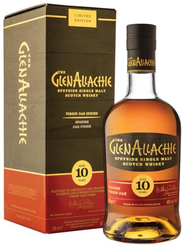 The GlenAllachie 10 Years Old SPANISH VIRGIN OAK FINISH 48% Vol. 0,7l in Geschenkbox