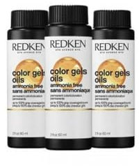 Tinte Permanente Redken Color Gel Oils Ab 3 x 60 ml Nº 06AB - 6.1 (3 Unidades)