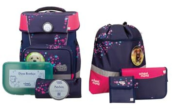 SCHOOL-MOOD Champion Schulranzen-Set 7-teilig Leni