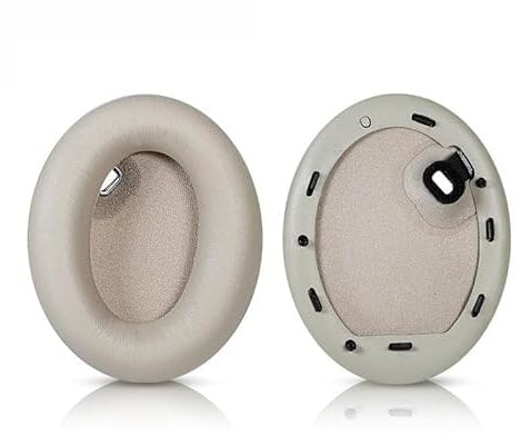 INF 1 par de Almohadillas de Repuesto para Auriculares Sony WH-1000XM4, Almohadillas de Repuesto de Piel sintética, Espuma Suave