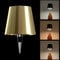Wireless Bottle Lamp - 3 Color Stepless Dimming Bottle Table Lamp,Rechargeable Wireless Wine Bottle Lights, Touch LED Wine Bottle Lamp with for Home,Bar,Camping,Travel (Gold)