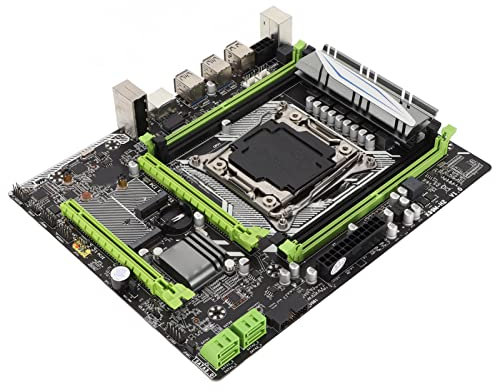 Placa Base de Minería LGA20113 V3 V4 CPU DDR4 PCIE16X COM Pin M.2 Interfaz WiFi 2SATA3.0 2SATA2.0 Placa Base de Escritorio para Profesionales del Juego