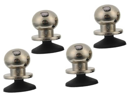 HOMSFOU 2 Paar Joystick Gaming Trigger Für Handy Und Tablet Kompakt Klebend Mobilspiel Controller Zubehör Silber