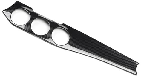 DZSNBMSHD Auto Front 2-teilige Armaturenbrett-Mittelkonsole, Klimaanlage, Steckdose, Zierleiste für Mercedes für Benz für CLA W176 GLA X156 C117 2013–2019 Entlüftung Lüftungsdüsengitter