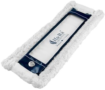 Ha-Ra Bodenwischtuch Nano Gold Soft 42cm I langlebiger Boden-Wischer zur Reinigung für Böden & Wände I Bezug für Wischmop aus 100% Polyester-Mikrofaser I reinigungsstark & saugkräftig