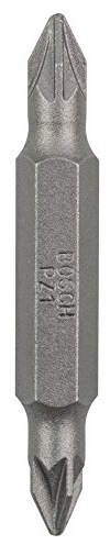 Bosch Accessories Professional Doppelklinge für Pozidriv-Kreuzschlitzschrauben (PZ1)