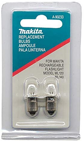 Makita 2PK of Bulbs ML120 & ML140