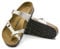 Birkenstock Womens Mayari Graceful Pearl White Birko-Flor Sandals 39 EU