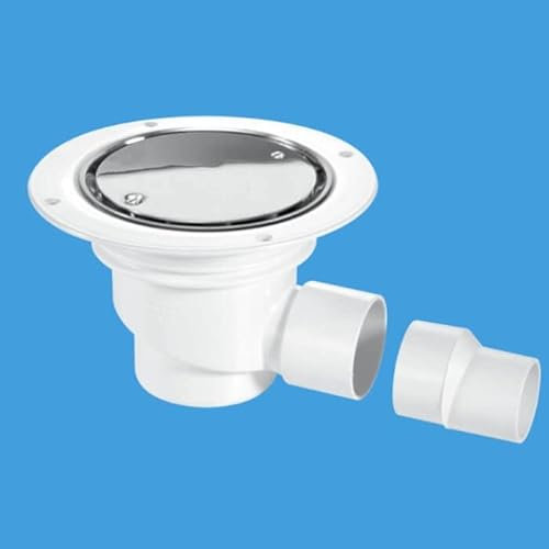 Mcalpine Shower Top Access Trapped Shower Gully For Sheet Floor TSG1SS