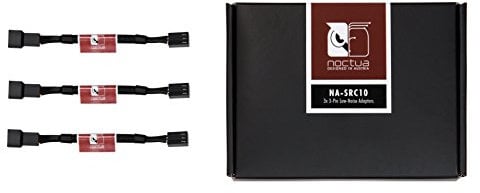 Noctua NA-SRC10, 3-Pin Low-Noise-Adapterkabel (Schwarz)
