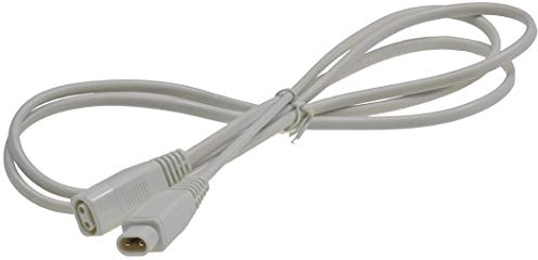 ChiliTec LED Küchen Unterbau Leuchte, Regalleuchte I verlängerbar I 230V I inkl. Montageclips und 1m Steck-Zuleitung (Kabel, 1,5m)
