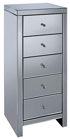Birlea SEVILLE 5 DRAWER NARROW CHEST