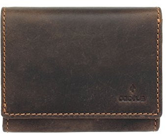 Cactus Mala Leather Collection Leather Purse with RFID Protection 3424_81 Brown