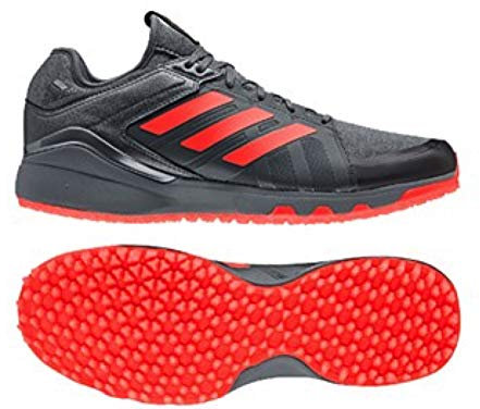 Lux Hockey Astro Training Shoes 2018 - Black/Red (10 UK)