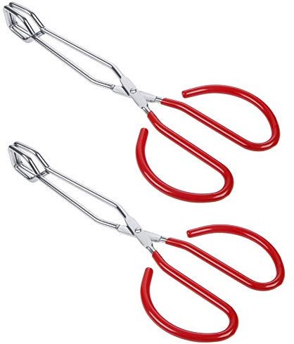 MSY BIGSUNNY Scherenzange aus Edelstahl mit Weichem Griff, 25,4 cm, Rot, 2 Stück