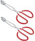 MSY BIGSUNNY Scherenzange aus Edelstahl mit Weichem Griff, 25,4 cm, Rot, 2 Stück
