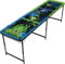 MYBEERPONG® Bierpong-Tisch mit LED Glow-Pong Edition Alien VS. Human - Beerpong Tisch mit grünen und blauen LED Band, mobiler Partytisch