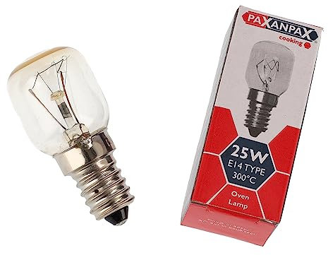 sparefixd High Temperature Oven Cooker Bulb Lamp 25w E14 for John Lewis