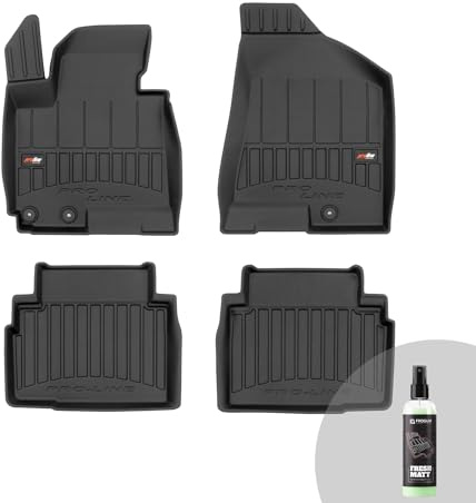 FROGUM ProLine 3D Gummimatten Exklusiven Auto Fußmatten Autofussmatten für Kia Sportage III 2010-2015 | Die höchsten Kanten