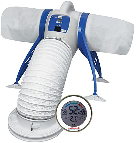 Vent Axia 479090 PureAir PIV Unit & Hygrometer Bundle - Condensation and Mold Control