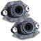 BESTPRICE 2x Domlager hinten unterer Teil Kompatibel mit BMW 1er (E81), 1er (E87), 1er Cabriolet (E88), 1er Coupe (E82), 3er (E90), 3er Cabriolet (E93), 3er Coupe (E92), 3er Touring (E91), X1 (E84)