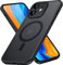 LANDEE Magnetic Case for iPhone 11 Case Compatible with Magsafe Wireless Charging Cover Black