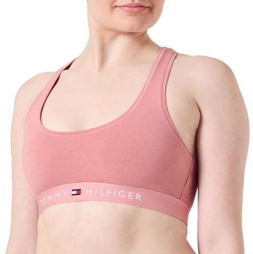 Tommy Hilfiger Women's Unlined Bralette Teaberry Blossom XS