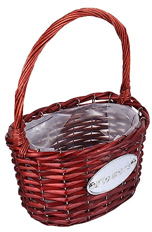 Gadpiparty Netzkorb Zur Aufbewahrung Von Hochzeiten Tragbarer Gewebter Blumenkorb Für Bankettpartys Heimdekoration