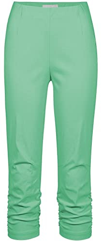 Stehmann Maria-530, Caprihose, seitlich gerafft, weitere Farben Größe 44, Farbe Spring Bud