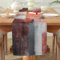 Tischläufer Leinen Abwaschbar Orange Ölgemälde Abstrakte Kunst Herbst Winter Tischläufer Hochzeit Küche Dekoration Tischläufer Modern Drinnen Draußen Urlaub Party Wohnzimmer Dekor 40 x 140 cm