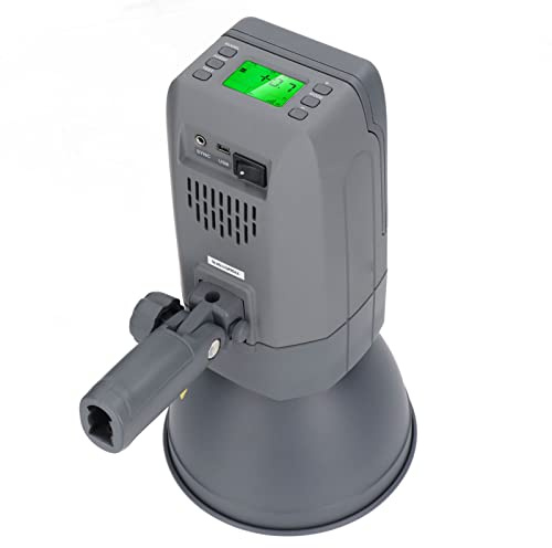 Trisar Flash Stroboscopique Extérieur 400W, Récepteur TTL Multi-Protection, Flash Stroboscopique TTL 2.4G, Batterie 6600mAh pour la Photographie (Prise UE), Trisarsrwkicx9d4-12