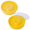 Flcivsh Bee Feeder, Hive Round Hive Top Water Feeder Trinkschale für Bienentrink- und Imkereibedarf (2Er-Pack)