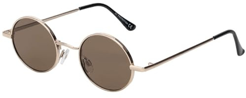 BEZLIT Runde Damen Sonnenbrille mit Metallgestell – UV400 Schutz, getönte Gläser, Retro Sommerbrille in Trendfarben