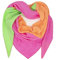 Gloop Damen Schal XXL Strick Dreieck Schal Halstuch Baumwolle Dreieckstuch Musselin ohne Kratze an Haut Made in Italy