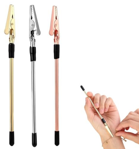LiJuanWang Strumenti di Chiusura per Braccialetti,3 Pezzi Agganciamento Sgancio Rapido per Collane,Bracciale Assistente Gioielli Assistente,per Fissare e agganciare Gioielli Collana Cinturino Fibbia