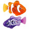 NHQZ 2 Stück Elektrische fische,Roboter Fisch, Robo Fische für Kinder Fisch Badewanne Spielzeug Elektrisch mit Leuchtende Wiederverwendbare Schwimmende Roboterfische Baby Badespielzeug Set für Kinder