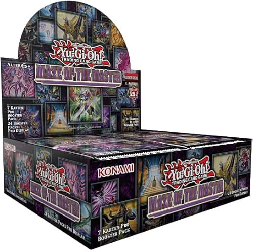YU-GI-OH! Trading Card Game Maze of The Master Display 1ª edición - Edición Alemana